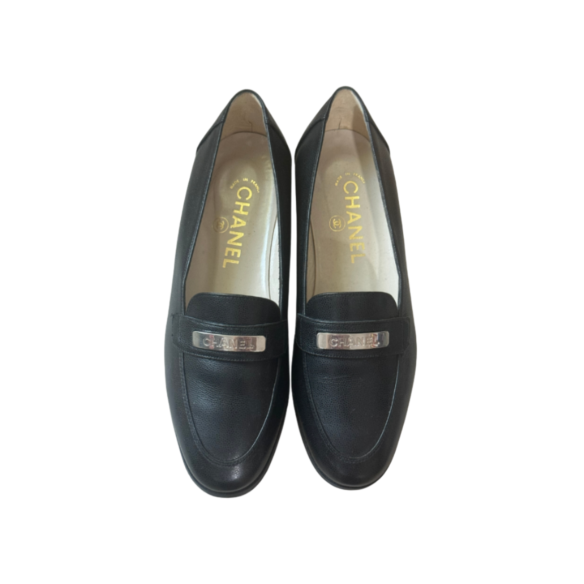 Chanel Black Loafers