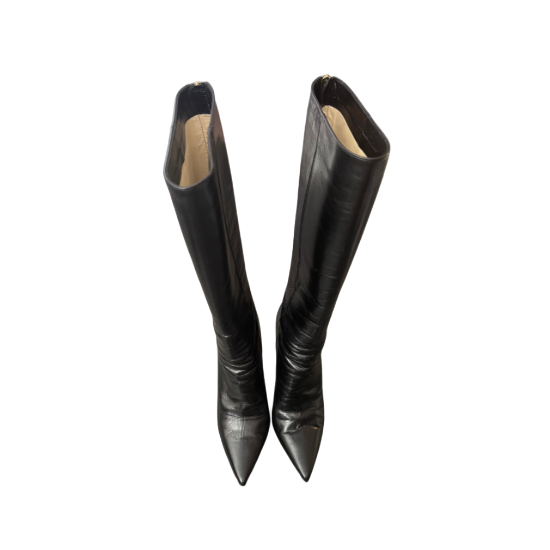 Jimmy Choo Black Leather Boots