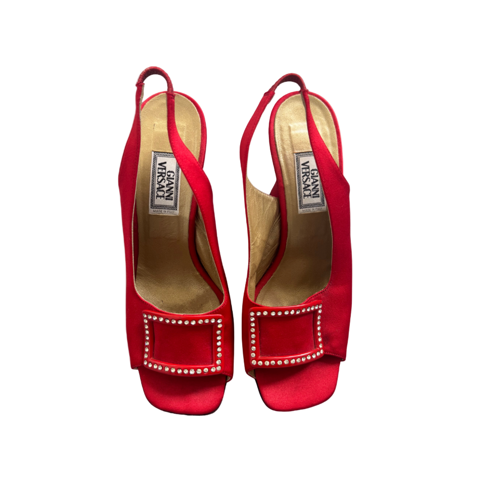 Gianni Versace Slingback Heels