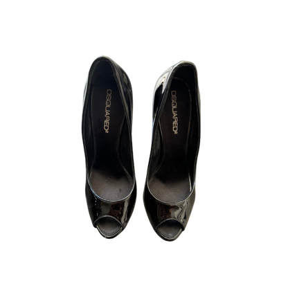 Dsquared² Lightning Bolt Peep Toe Pumps