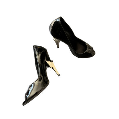 Dsquared² Lightning Bolt Peep Toe Pumps