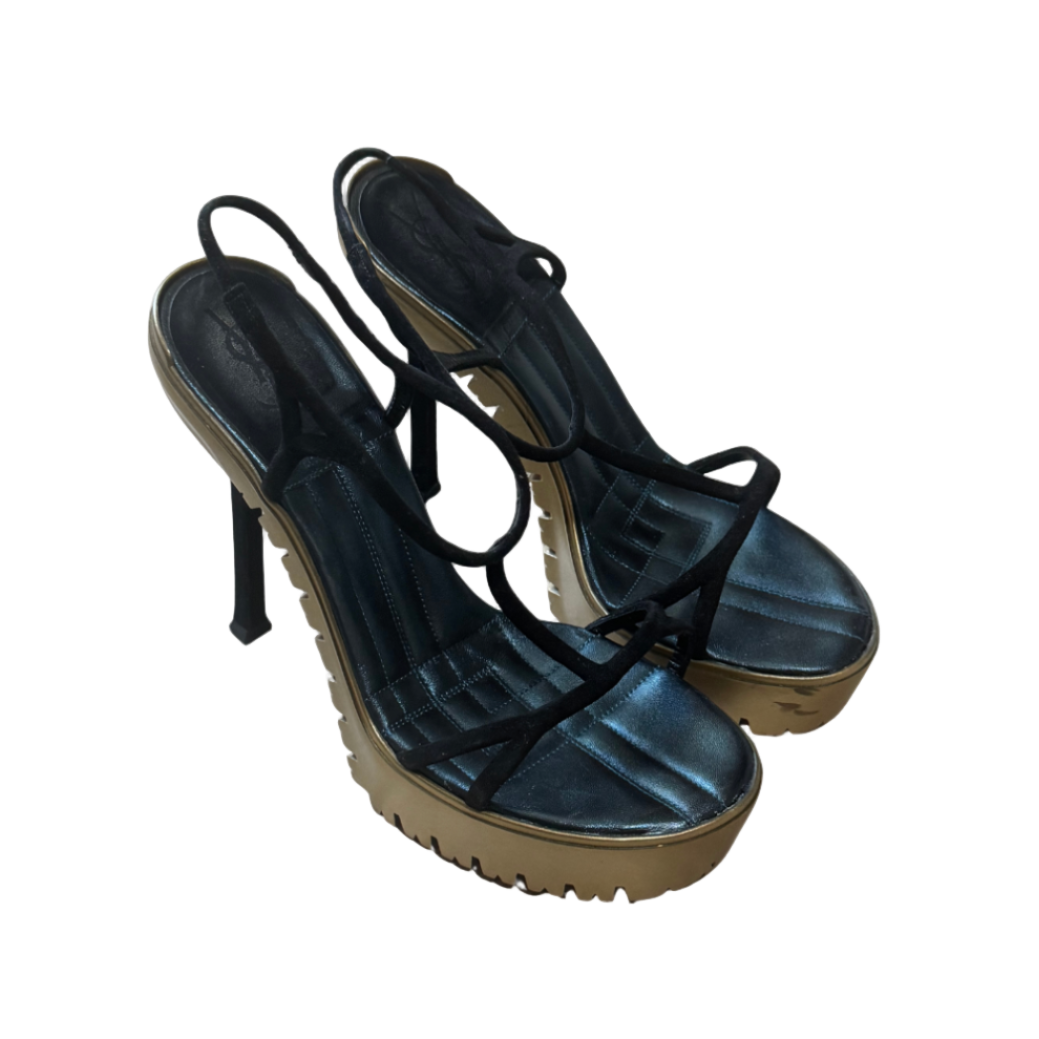 Yves Saint Laurent Platform Utility Pumps