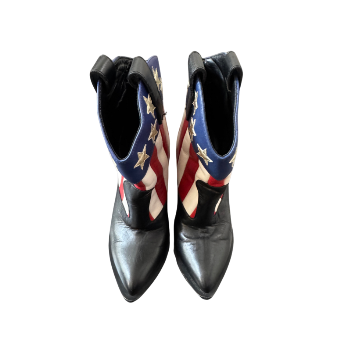 Giuseppe Zanotti American Flag Cowboy Boots