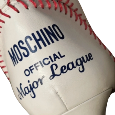 Moschino Couture “Official Major League” Baseball Boots