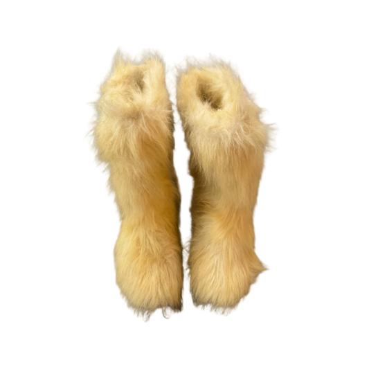 Vintage Unbranded Faux Fur Boots