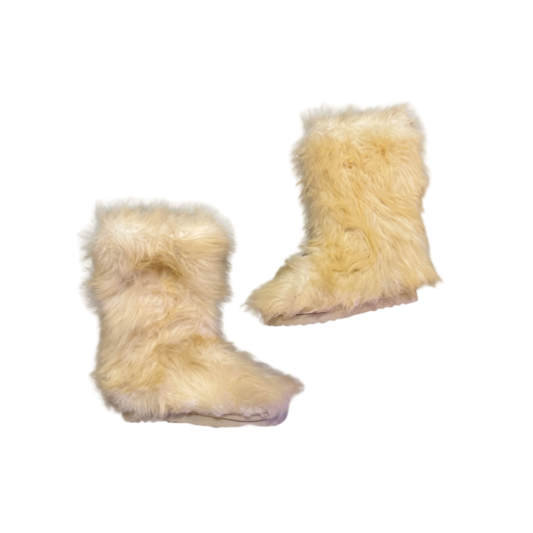 Vintage Unbranded Faux Fur Boots