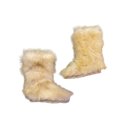 Vintage Unbranded Faux Fur Boots
