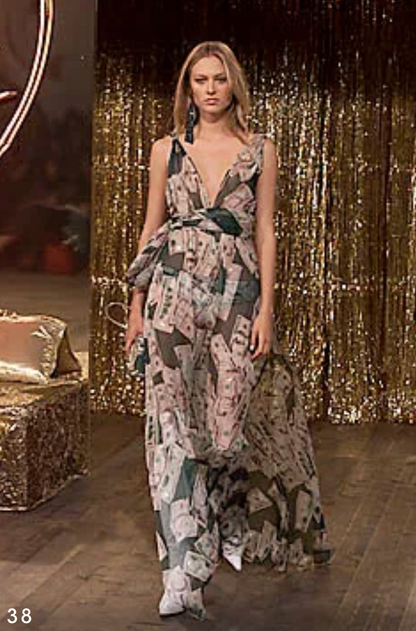Dolce & Gabbana $100 Dollar Bill Money Dress