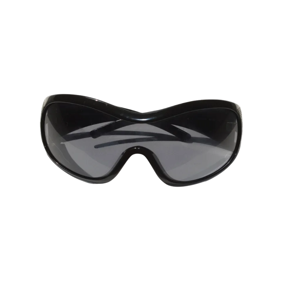 Dolce & Gabbana Shield Rhinestone Sunglasses