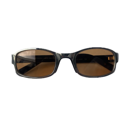 Dolce & Gabbana Yellow/Orange Tinted Silver Sunglasses