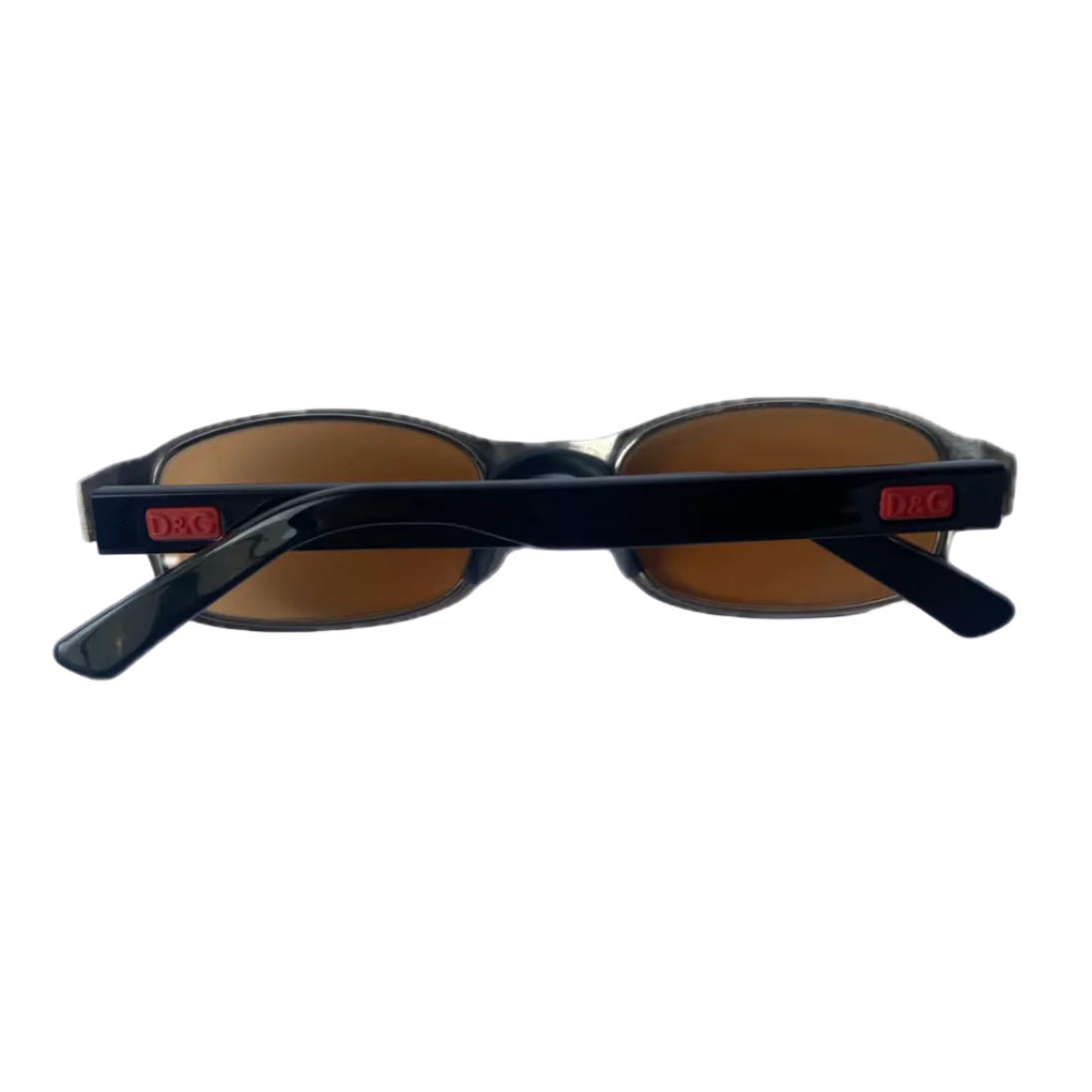 Dolce & Gabbana Yellow/Orange Tinted Silver Sunglasses