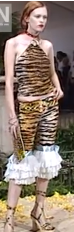 Dolce & Gabbana Tiger Print Pants