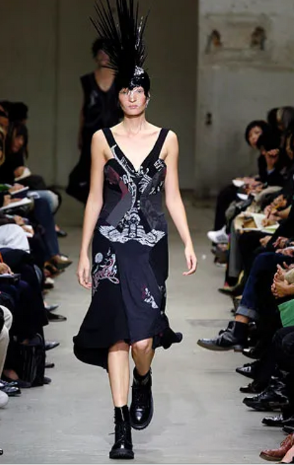 Junya Watanabe Patchwork Docking Asymmetric Top