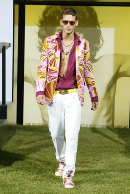 Dolce & Gabbana Floral Linen Pants