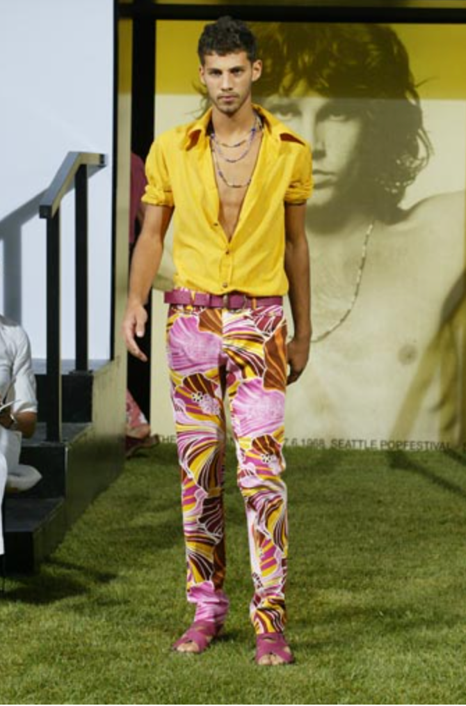 Dolce & Gabbana Floral Linen Pants