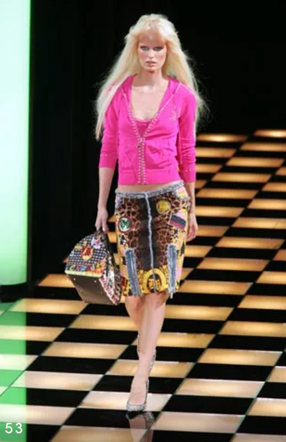 Versace Cream ‘Chaos Couture’ Vest Top