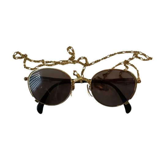 Jean Paul Gaultier Gold Chain Sunglasses