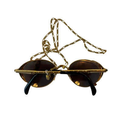 Jean Paul Gaultier Gold Chain Sunglasses
