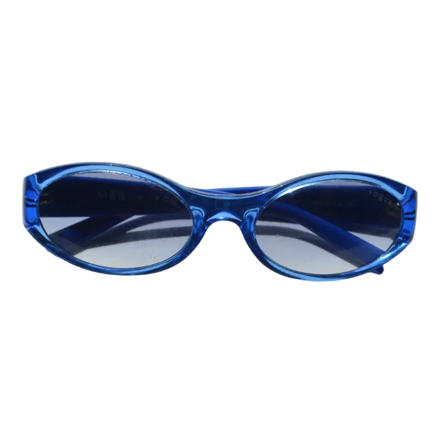 Vogue x Millie Bobby Brown Blue Sunglasses
