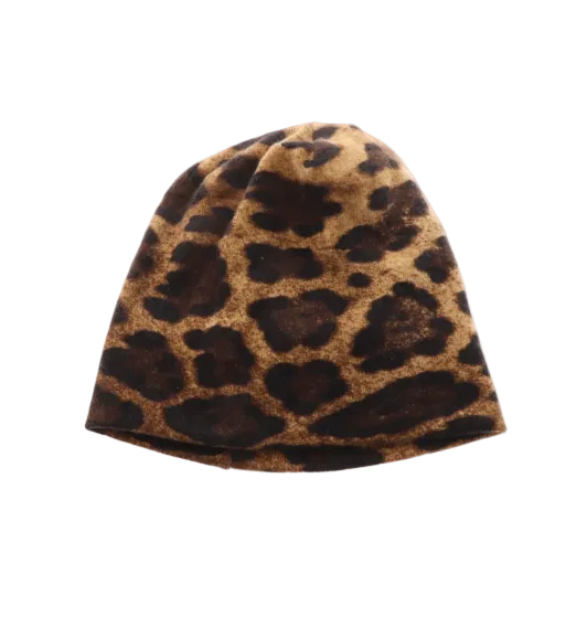 Dolce & Gabbana Leopard Cashmere Beanie