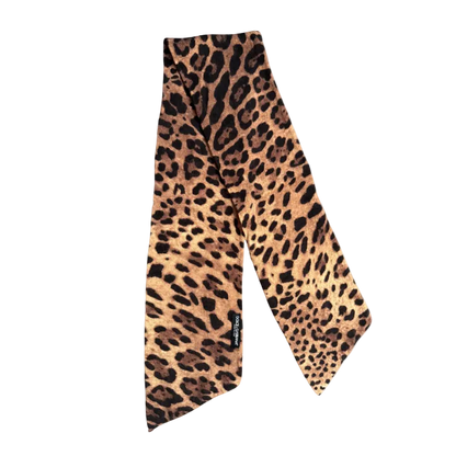 Dolce & Gabbana Leopard Cashmere Scarf