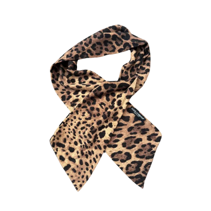 Dolce & Gabbana Leopard Cashmere Scarf