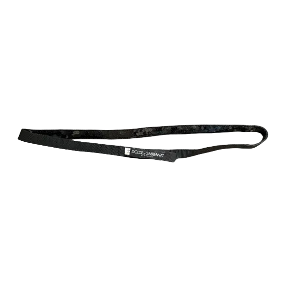 Dolce & Gabbana Skinny Sequin Belt