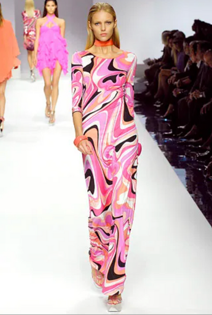 Emilio Pucci Pink Printed Bikini