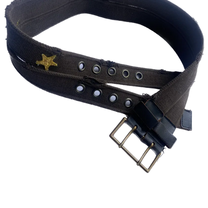 Dolce & Gabbana Dark Green ‘Double’ Belt