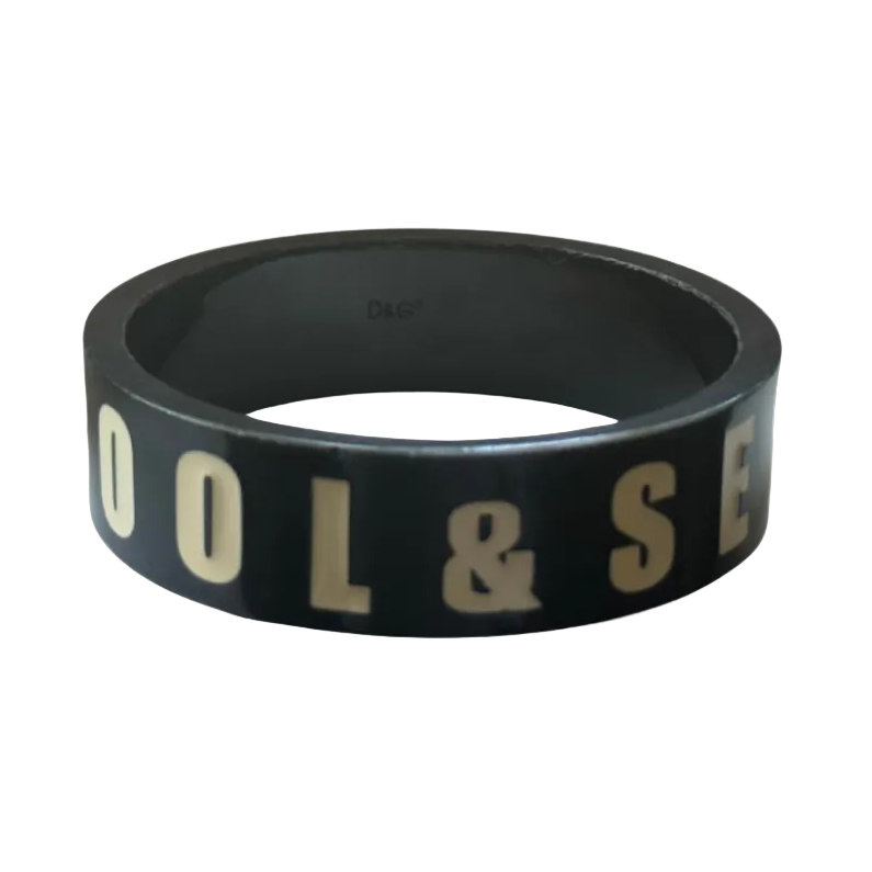 Dolce & Gabbana Black Bangle