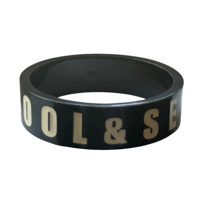 Dolce & Gabbana Black Bangle