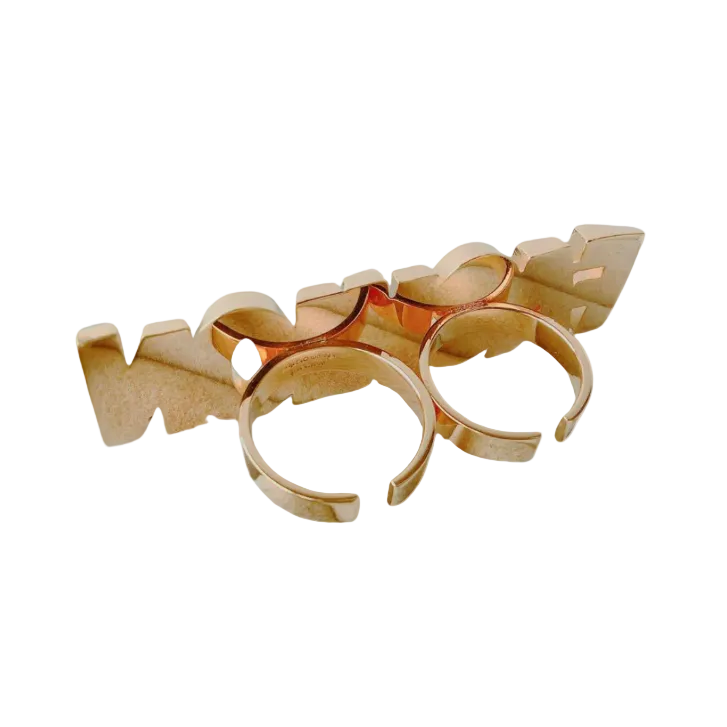 Dolce & Gabbana “Fashion” Gold Rhinestone Ring