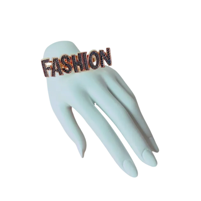 Dolce & Gabbana “Fashion” Gold Rhinestone Ring