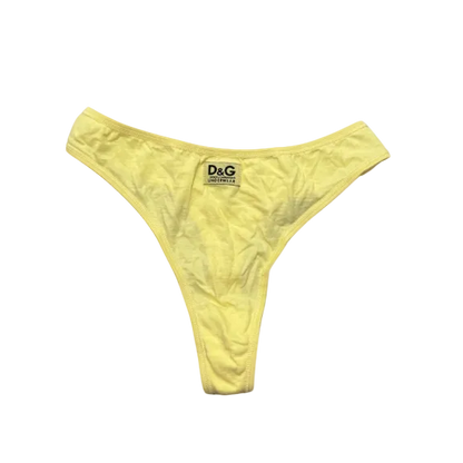 Dolce & Gabbana Pale Yellow Bra