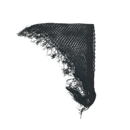 Dolce & Gabbana Black Lace Shawl