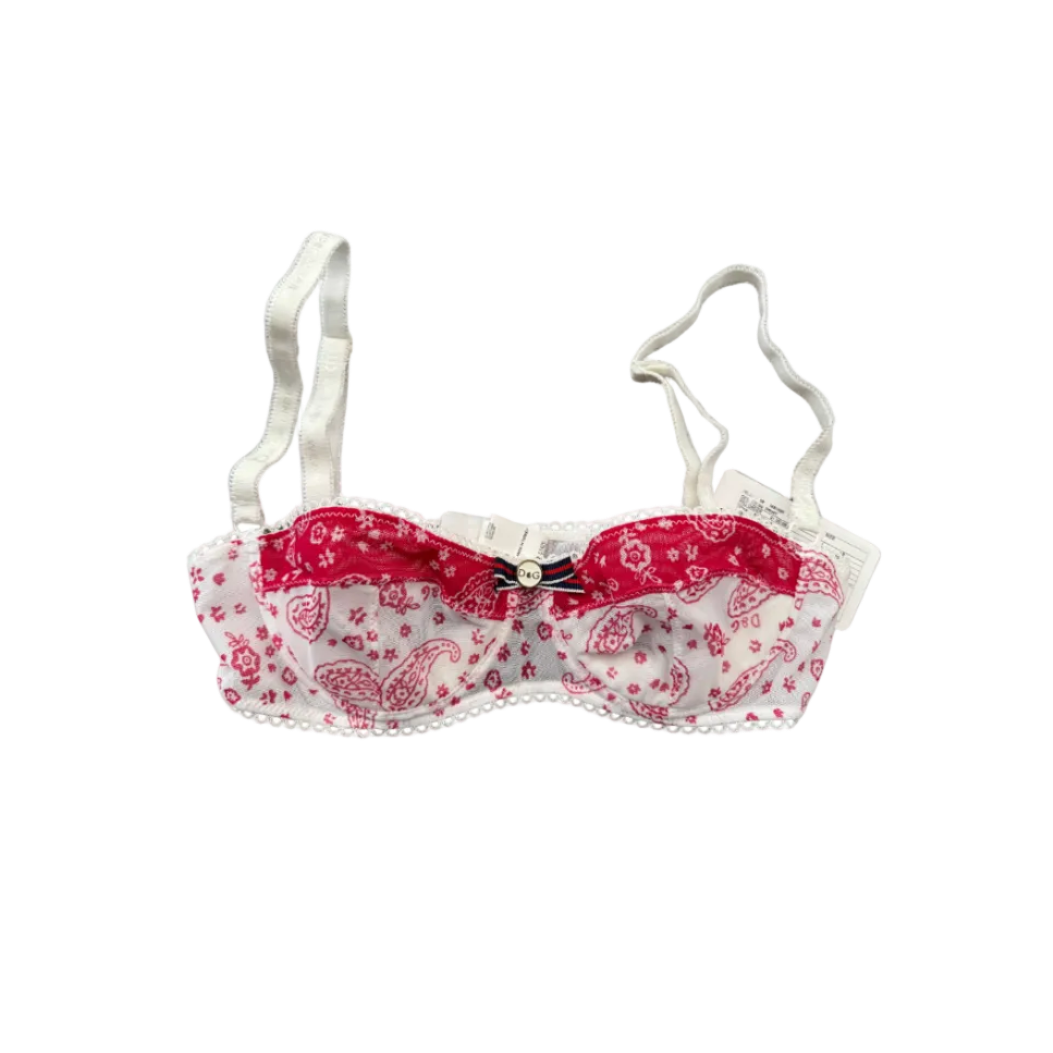 Dolce & Gabbana Mesh Paisley Bra
