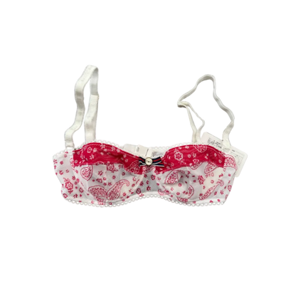 Dolce & Gabbana Mesh Paisley Bra