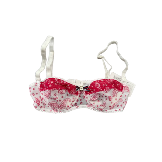 Dolce & Gabbana Mesh Paisley Bra