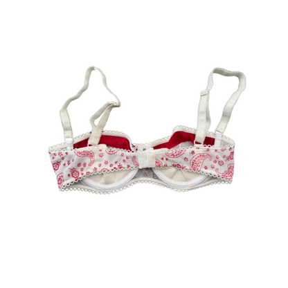 Dolce & Gabbana Mesh Paisley Bra