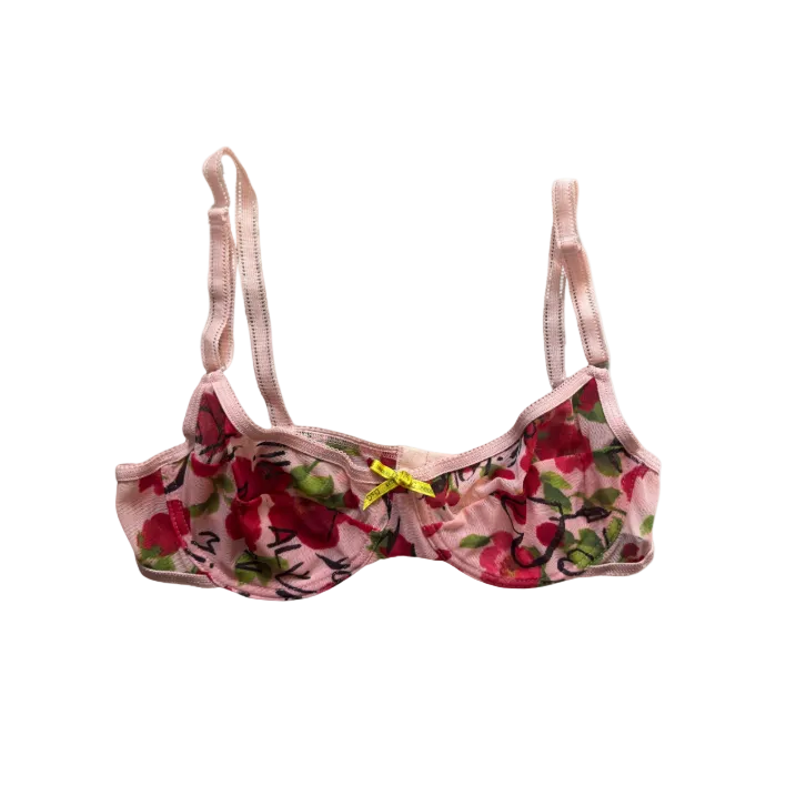 Dolce & Gabbana Floral Mesh Bra