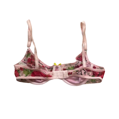 Dolce & Gabbana Floral Mesh Bra