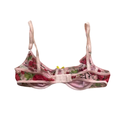 Dolce & Gabbana Floral Mesh Bra