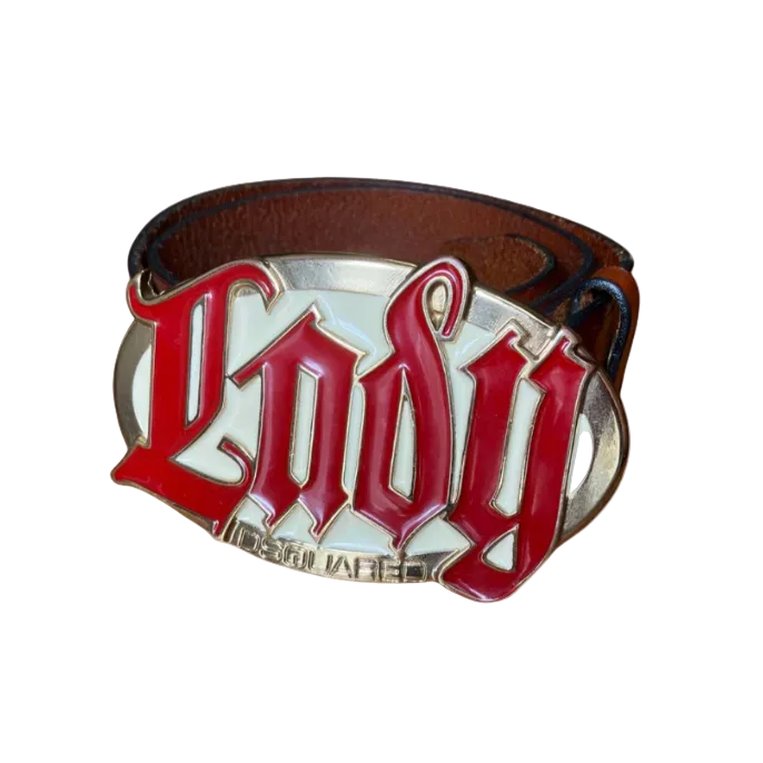 Dsquared² “Lady” Buckle Belt