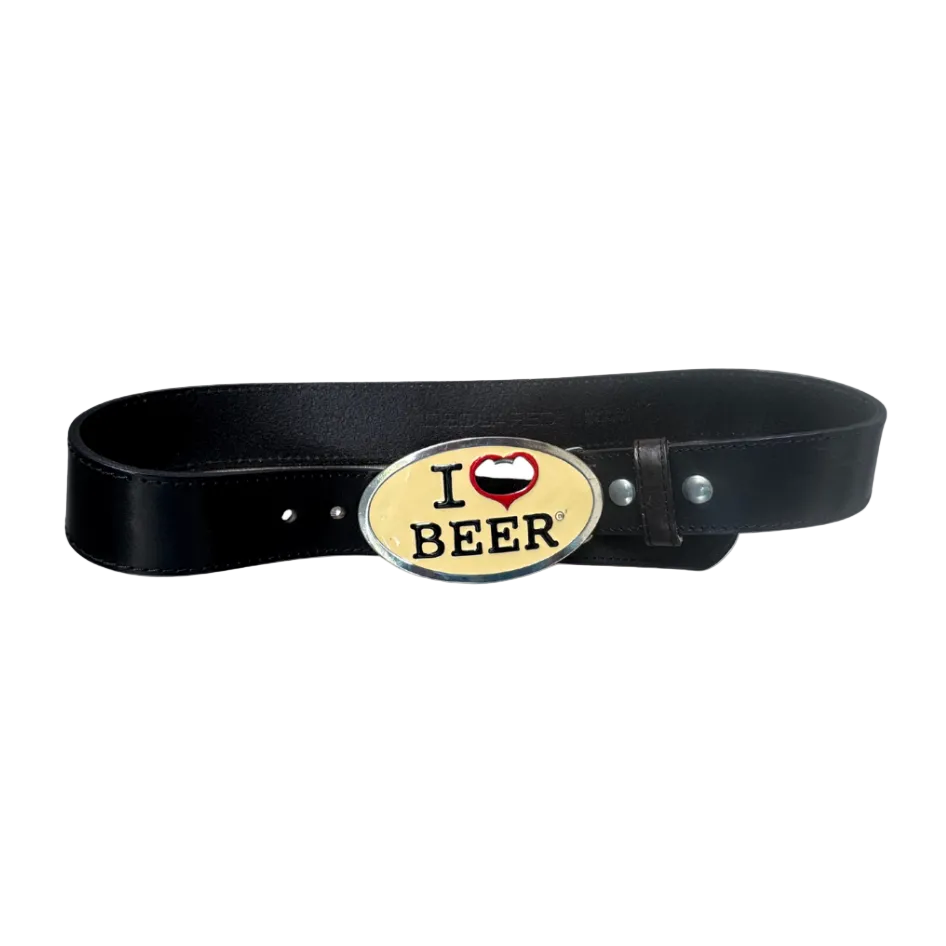 Dsquared² “I Heart Beer” Bottle Opener Belt