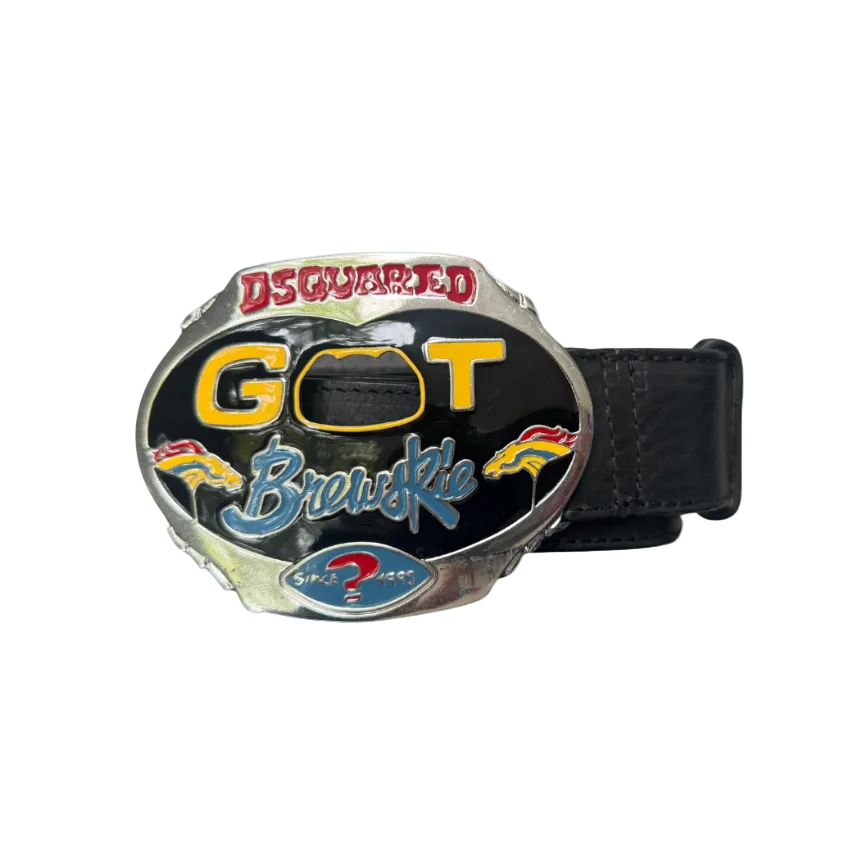 Dsquared² “Got Brewskie” Bottle Opener Belt