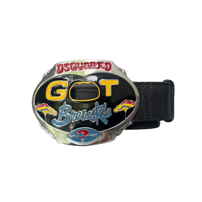 Dsquared² “Got Brewskie” Bottle Opener Belt