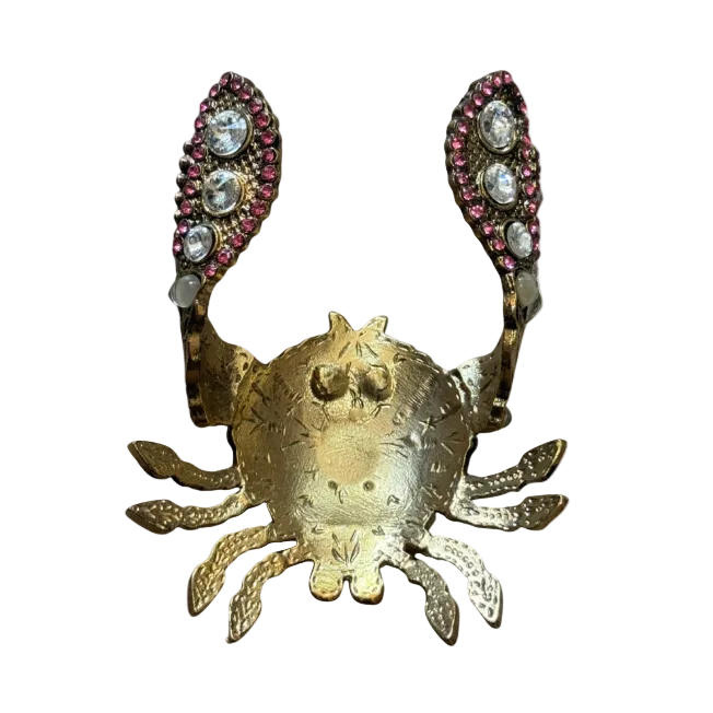 Dsquared² Rhinestone Crab Bracelet