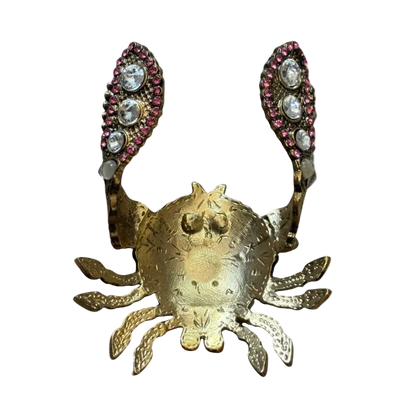 Dsquared² Rhinestone Crab Bracelet