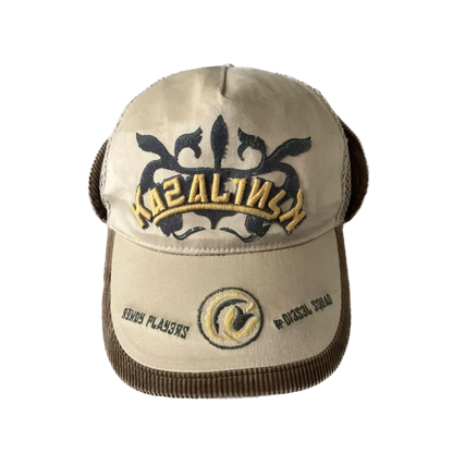 Diesel Lace Up Detailed Hat