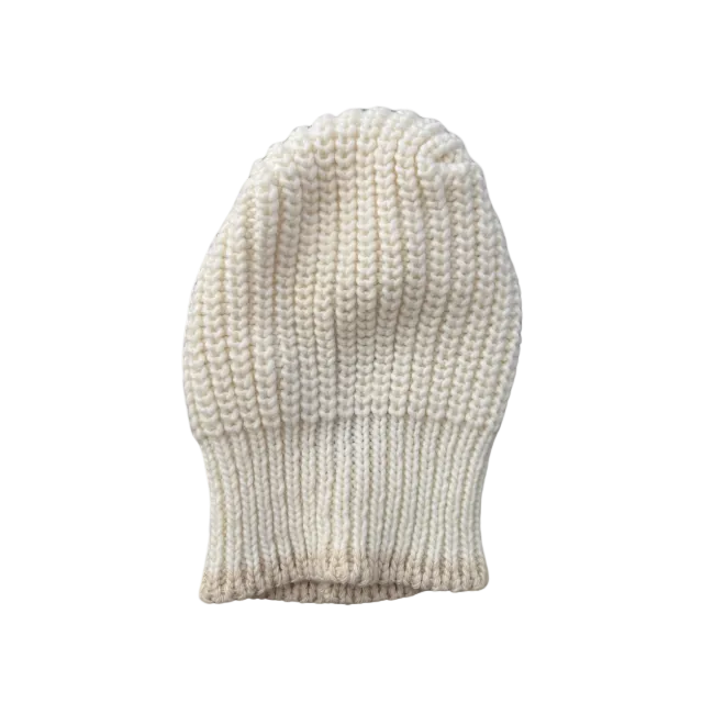 Diesel Cream Hooded Beanie